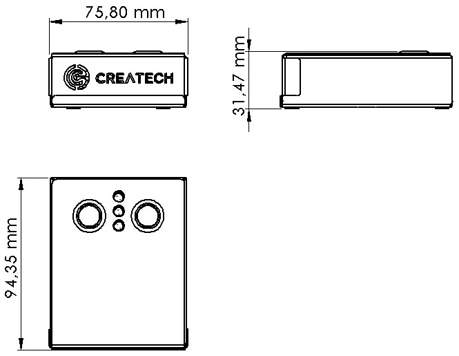 CRE-AKS-331 — Teknik Ölçüler